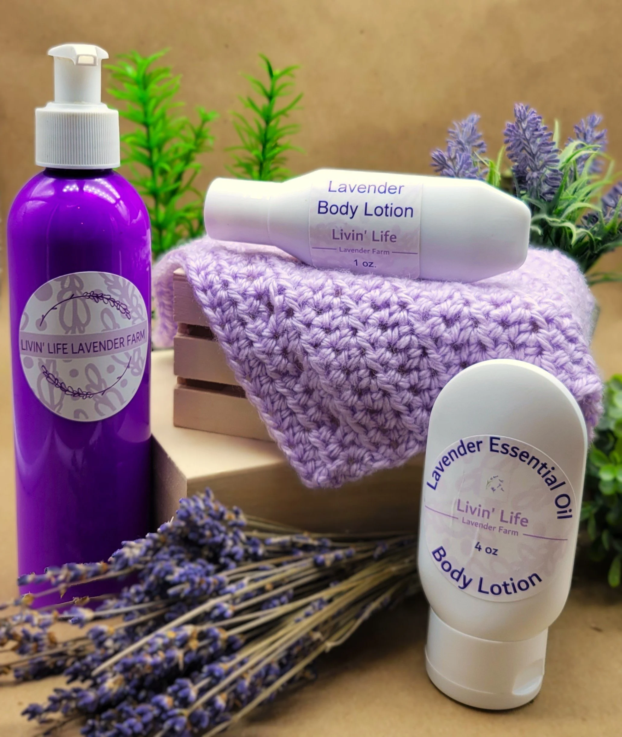Lavender Essential Oil Hand & Body Lotion