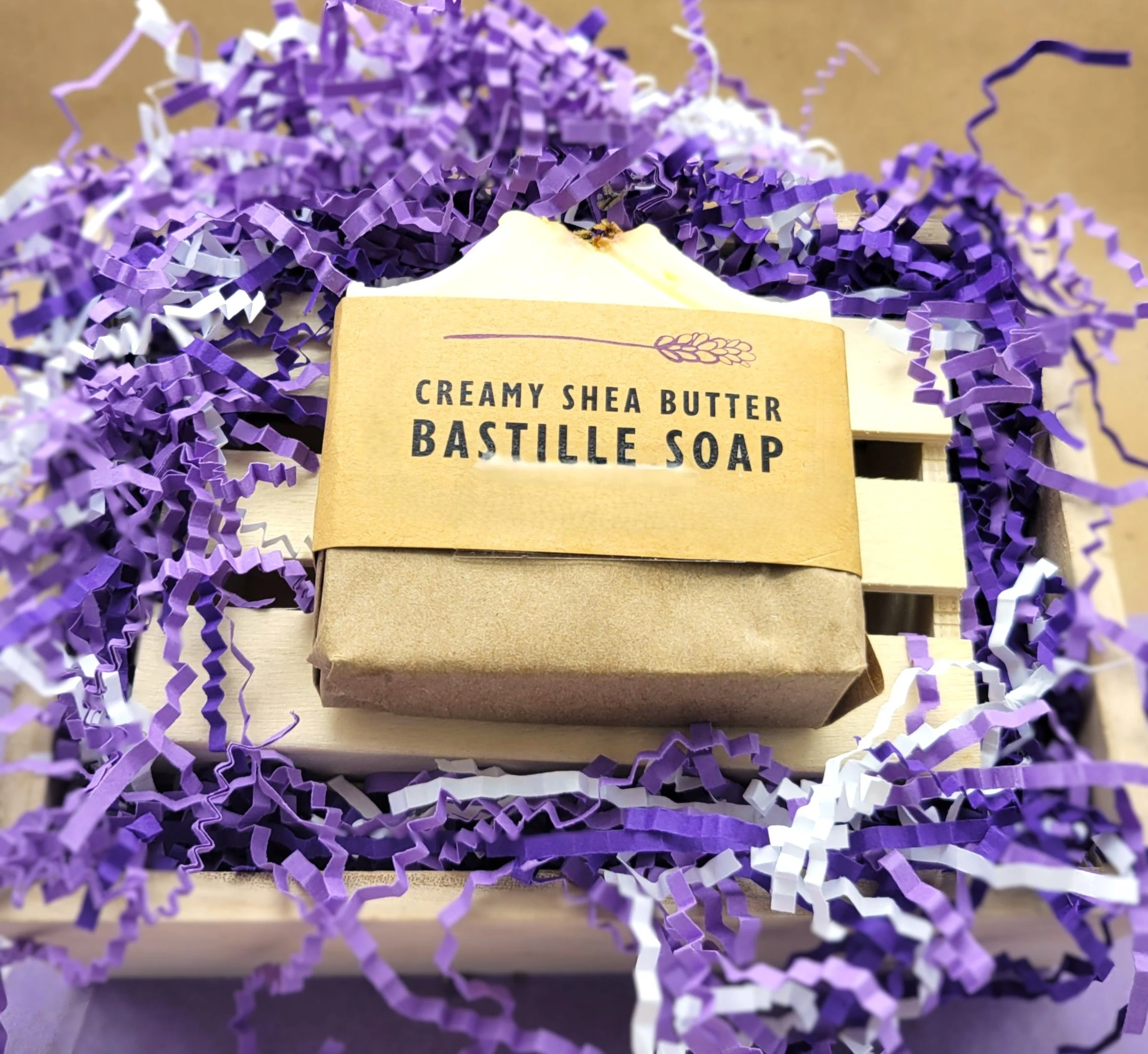 Creamy Shea Butter Bastille Soap Bar