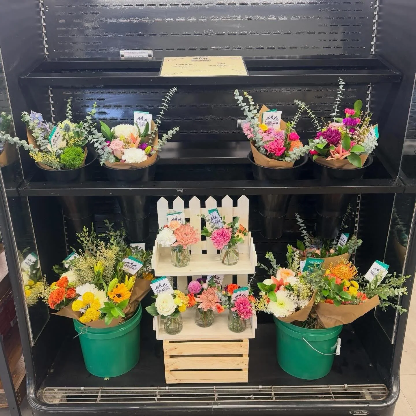 Look what I found at Superbear tonight? Gorgeous bouquets from @alaskanflorist Martha&rsquo;s Flowers.
I treated myself and bought one. Love it!