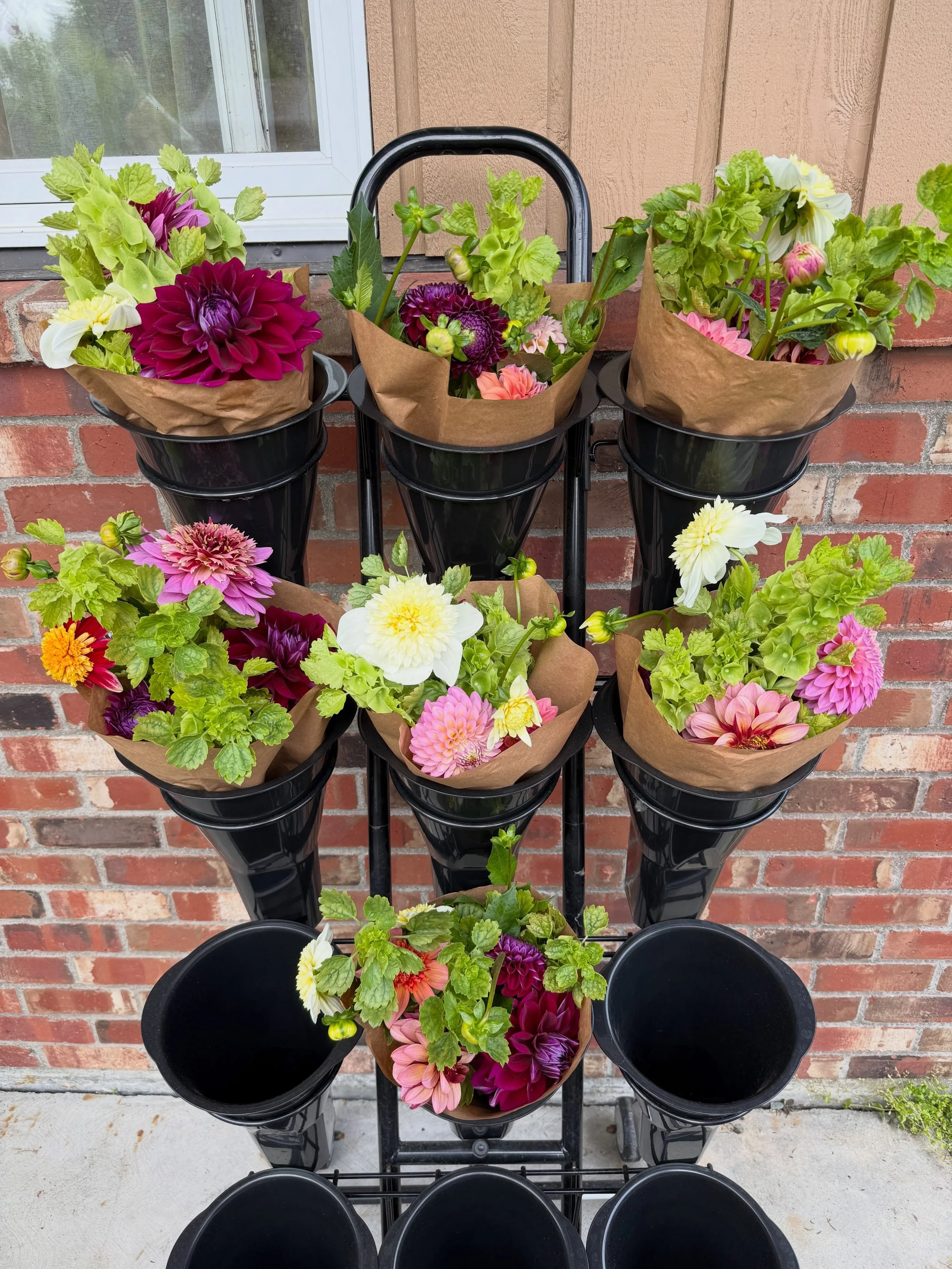 The bouquets just keep getting better and better.