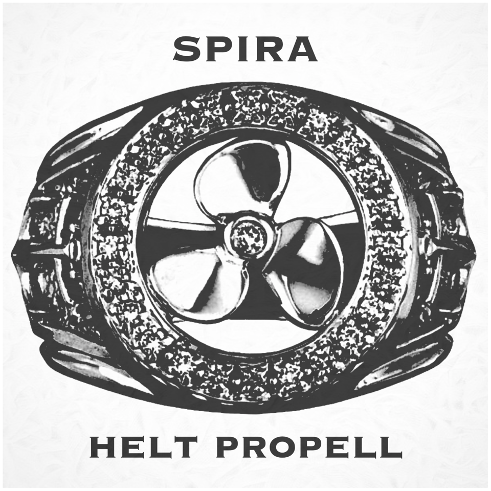  Spira - Helt Propell (Singlecover)  Design: Alpakka Grande 