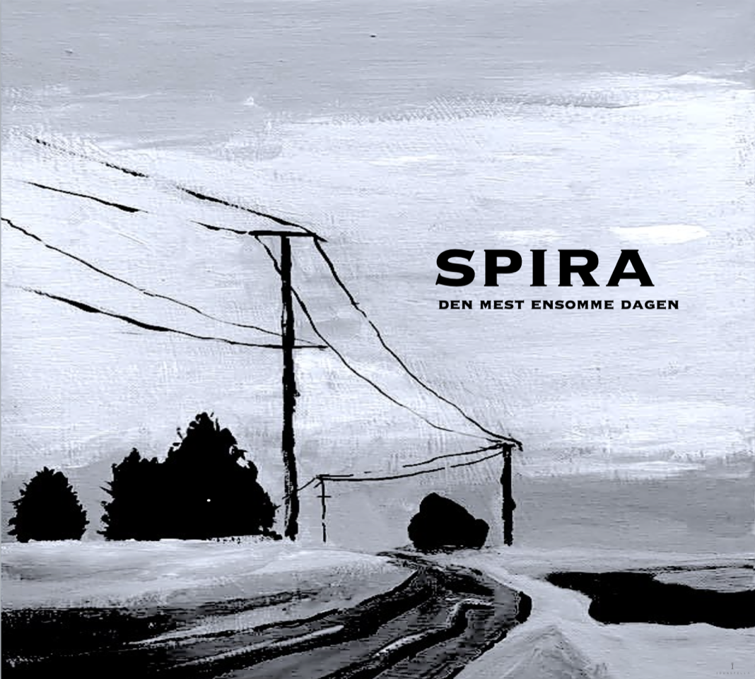  Spira - Den mest ensomme dagen (Singlecover)  Maleri:&nbsp;  Design: Alpakka Grande 