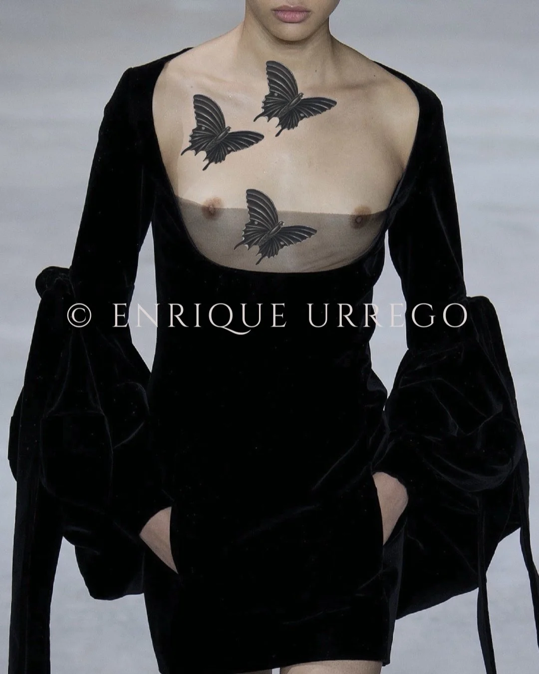 "The three butterflies"