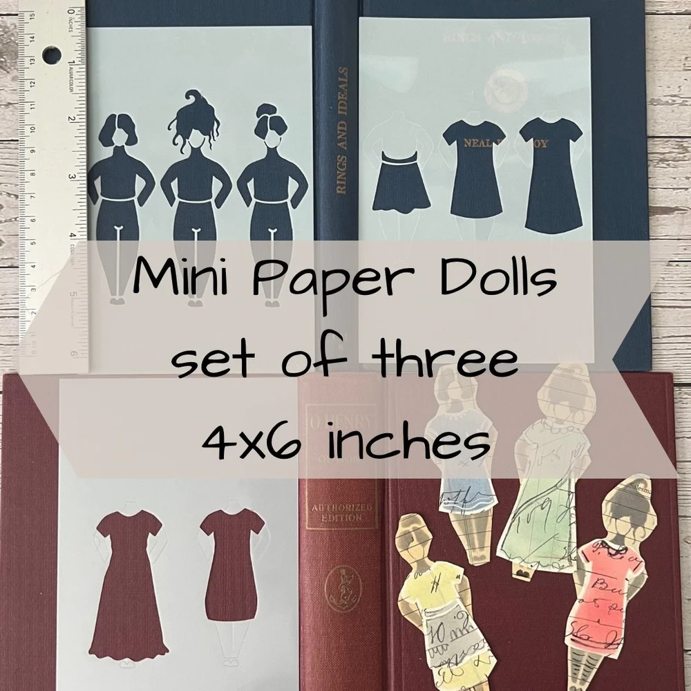 Collage Doll Stencils — leaca young art