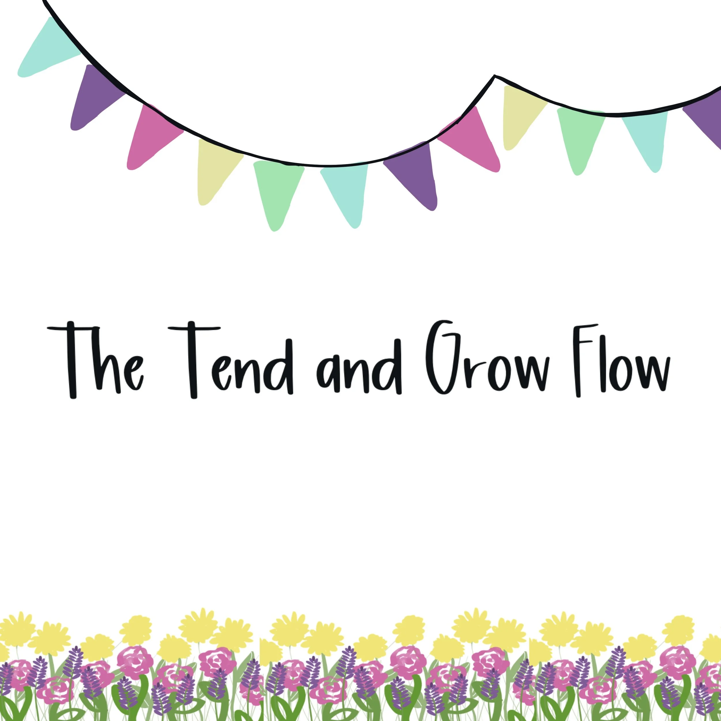 April Journal Prompts : The Tend and Grow Flow