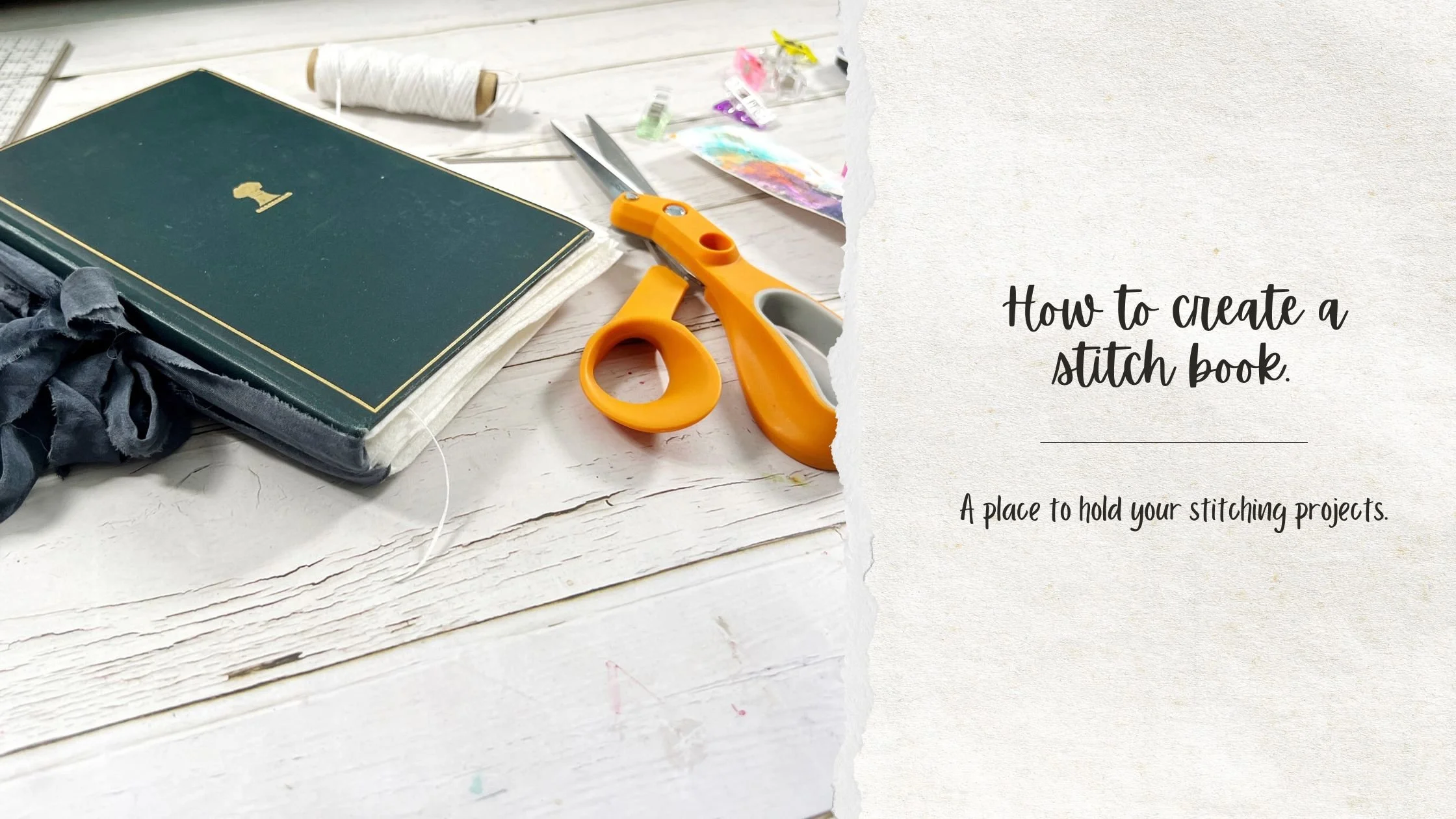 Stitching Journal Pattern How To Create A Simple Slow Stitch Journal — leaca young art