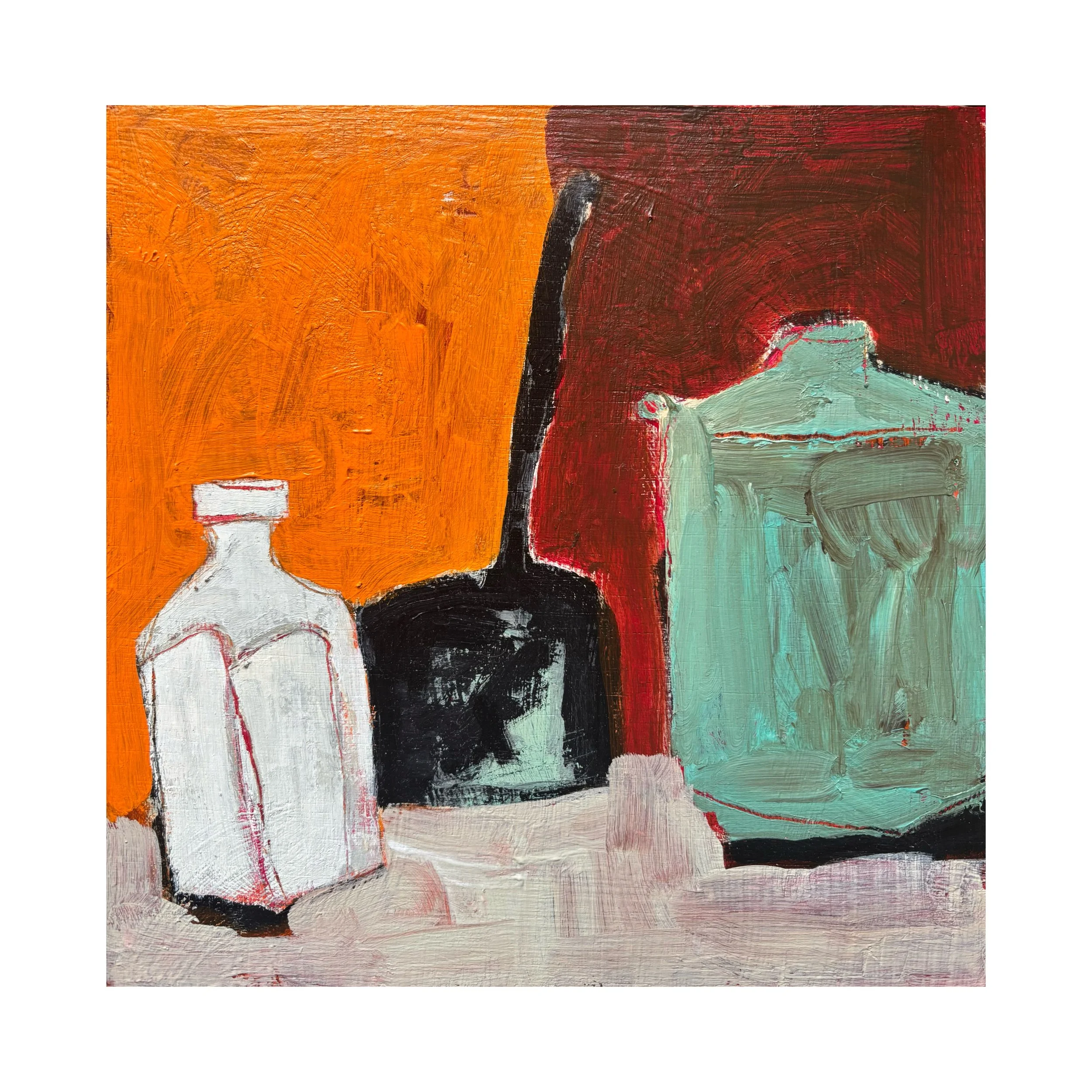 Two Pots and Spoon