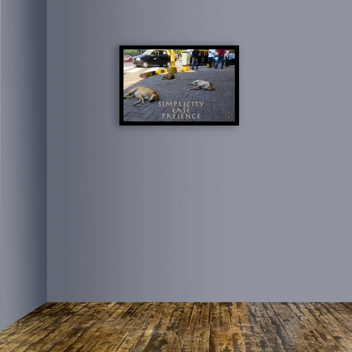 Yoga Mind Mantra-Dogs Life Mumbai-"Simplicity, Ease, Presence"-High resolution digital download