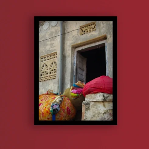 Laundry Day-Textiles Jodhpur, Rajasthan, India