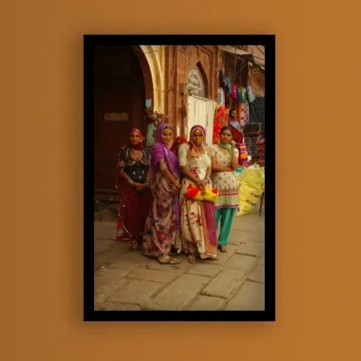 Women's Tribal Style-Jodhpur, Rajasthan, India-Downloadable print