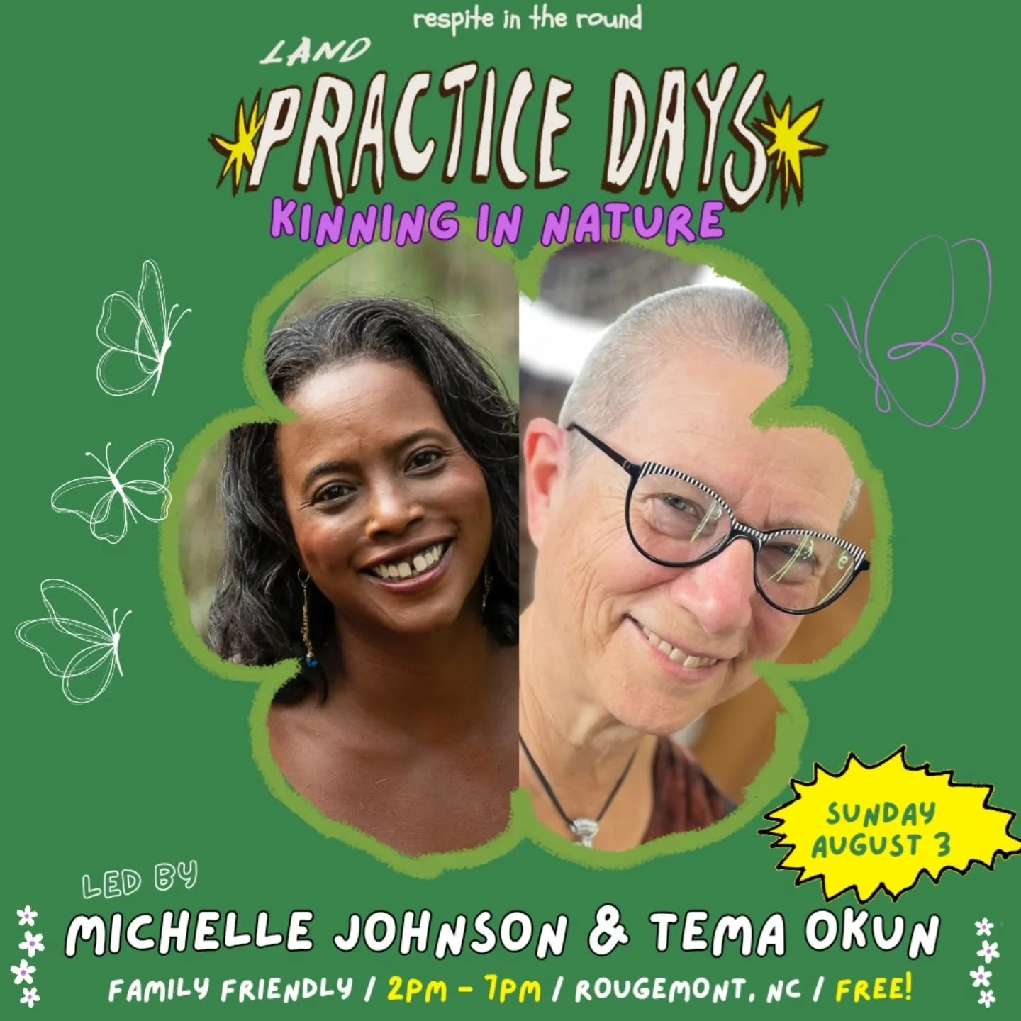 Been curious about the Land Practice Days that take place in the rural outskirts of a magical Piedmint forest?&nbsp; Aug 3rd is your chance!

It will be a sight to behold&hellip;. 

Scores of Swallowtails 🦋 drinking in the Swamp Sunflowers / Heliant