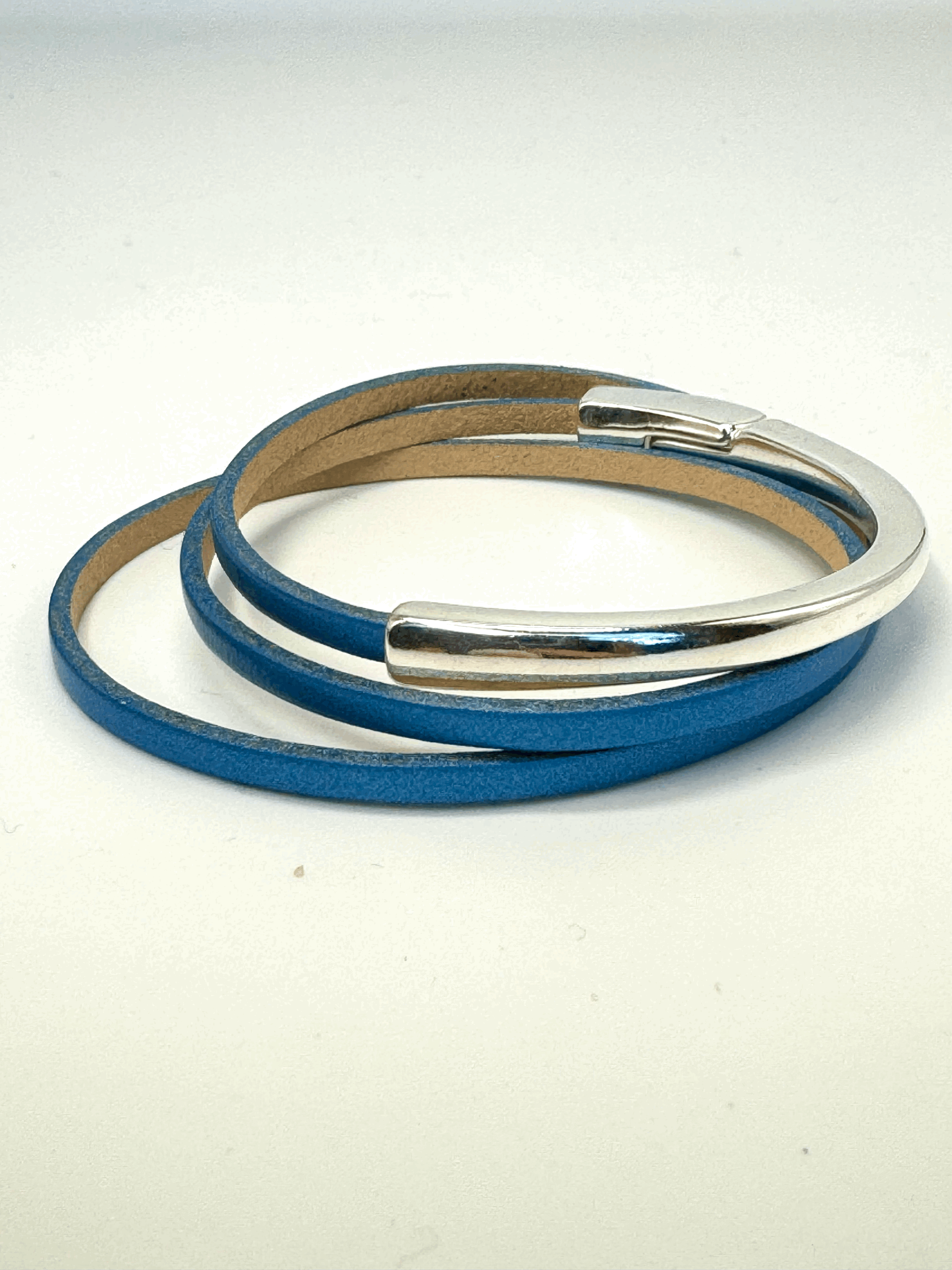 Asymmetrical Half Circle Wrap Bracelet (3mm)