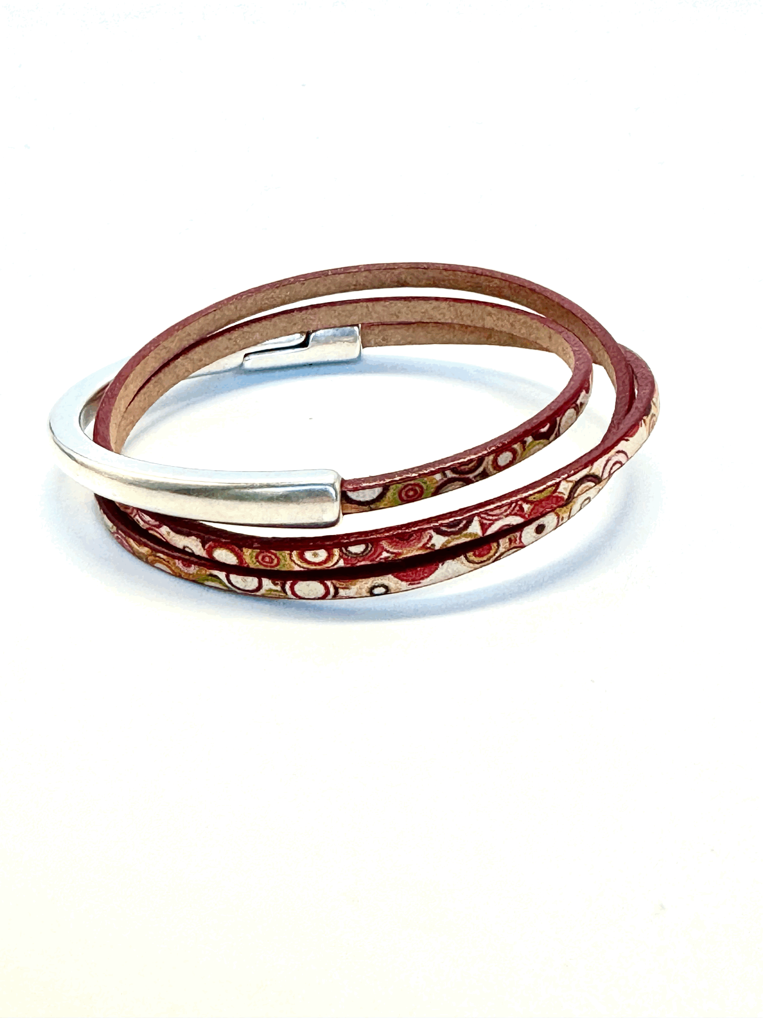 Asymmetrical Half Circle Wrap Bracelet (3mm)