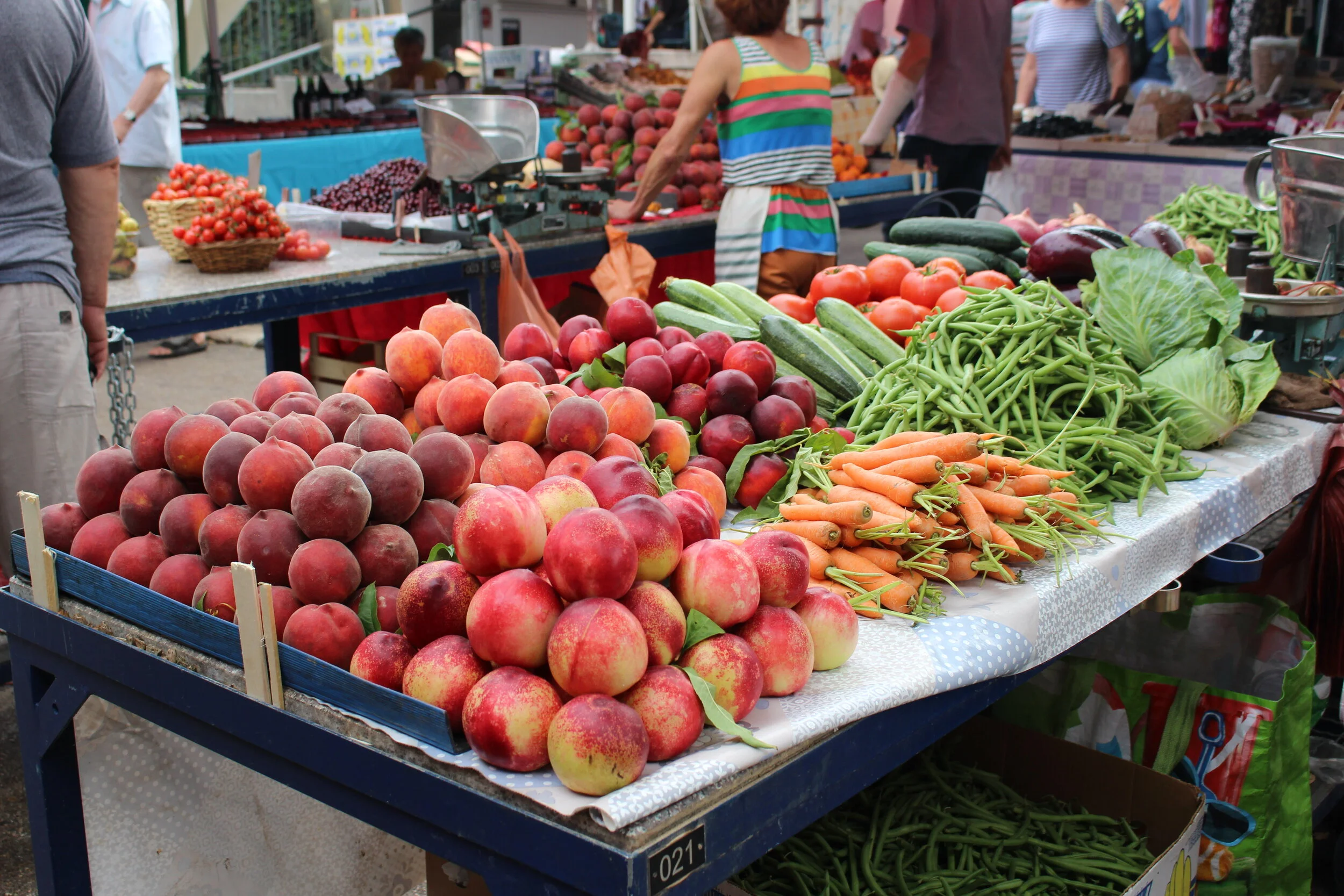  Market in Split, Croatia 