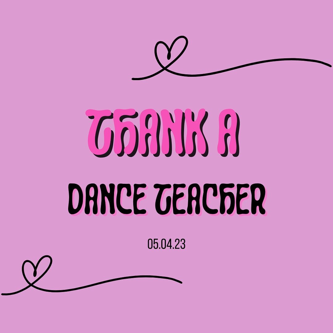 #thankadanceteacherday 
Leave a comment to thank a dance teacher that has impacted you in an amazing way! 💗

#dance #danceteacher #abcdancemiami