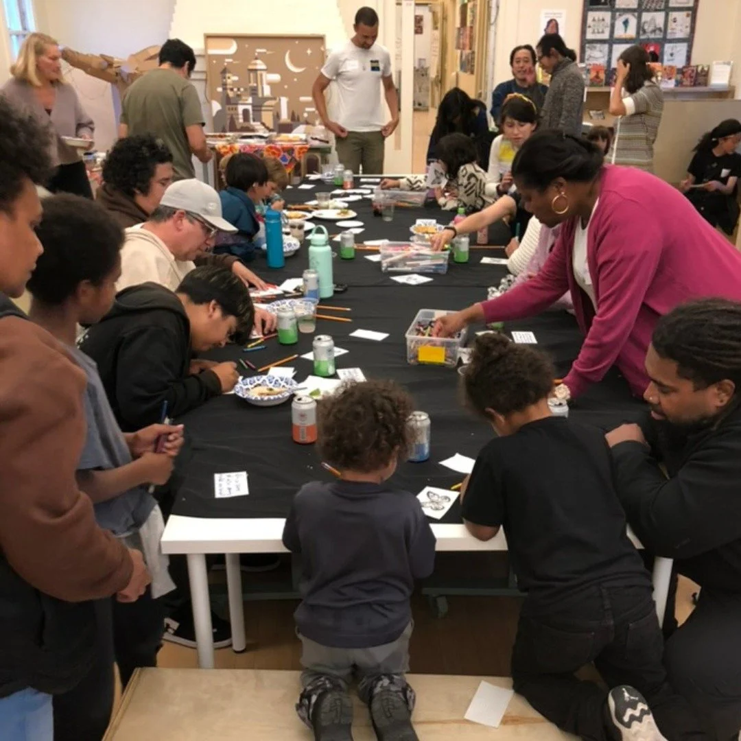 A big Thank You to everyone who came out for our Bi&amp;PoC Family Kickback &amp; Dinner last night! 
We work hard to create a community that feels supportive, inclusive &amp; safe for all of our community stakeholders! Meeting around the table for s