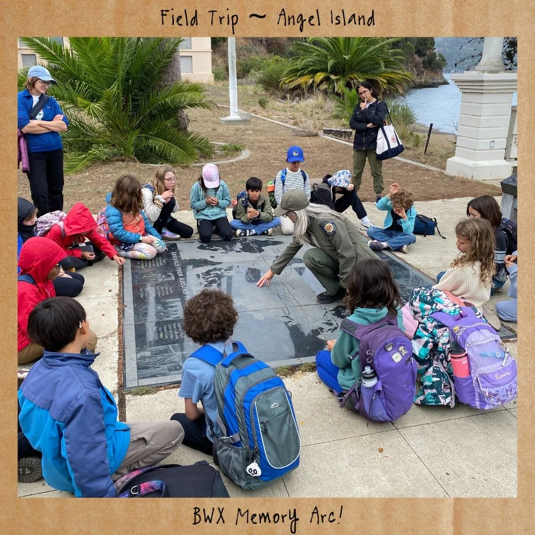 Our upper elementary school students are studying California Immigration History during the Exploration phase of our current Memory Arc! And they are doing it in typical BWX fashion!

After learning about California's immigration history they spent a
