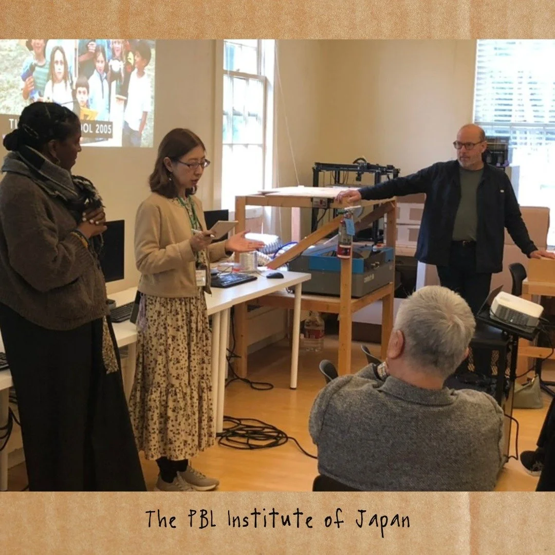 We continue to proudly support our founder @gevertulley and his international outreach! This time we welcomed representatives from The PBL Institute of Japan, who spent a day with us to learn more about Brightworks and our unique pedagogical approach