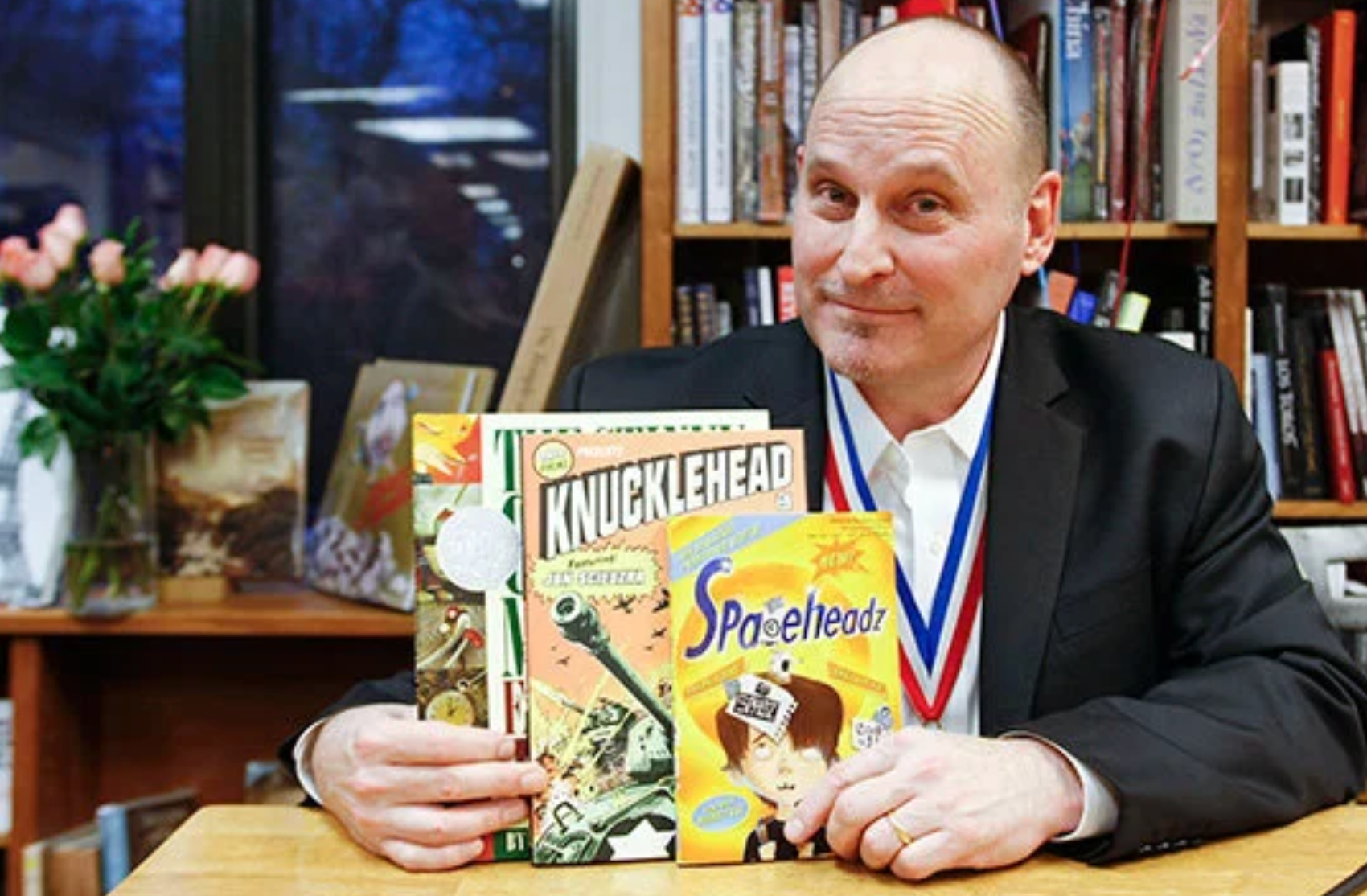 Author Visit: Jon Scieszka comes to Brightworks