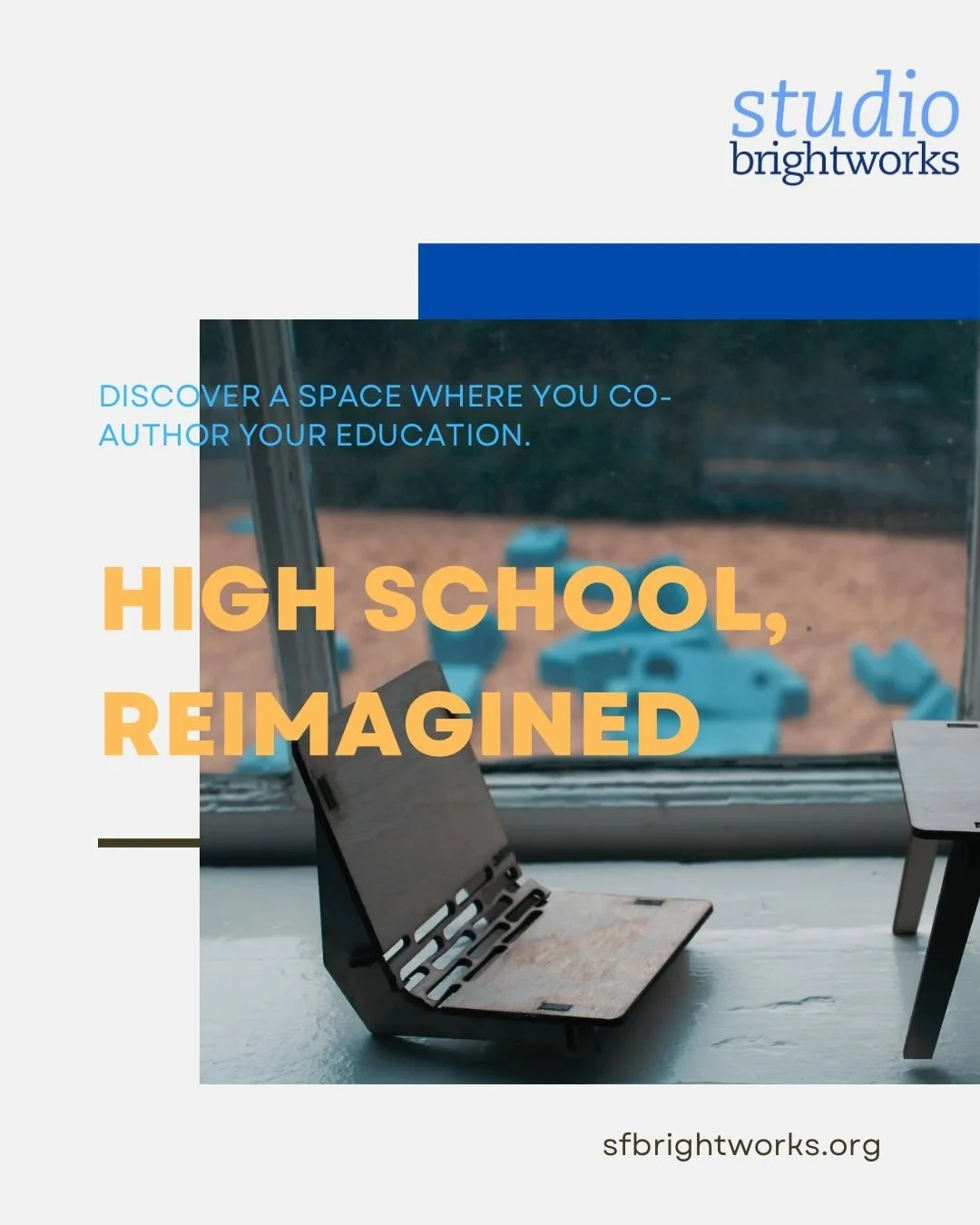 Ready to ditch the &ldquo;one size fits all&rdquo; high school experience? 

At StudioBWX, we believe young people need more than just a desk&mdash;they need a space to be seen, heard, and inspired. We&rsquo;re building a community where you don&rsqu