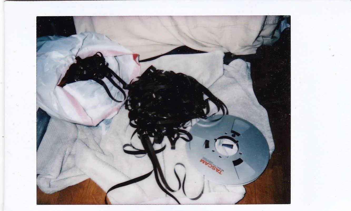 In this pile were the first two takes of &ldquo;I Get High (Off You)&rdquo; and two defective takes of &ldquo;Passed Out Drunk&rdquo; (reel to reel problems) 🎙from the Live at the Moontower sessions 🎞⚙️such a mess.