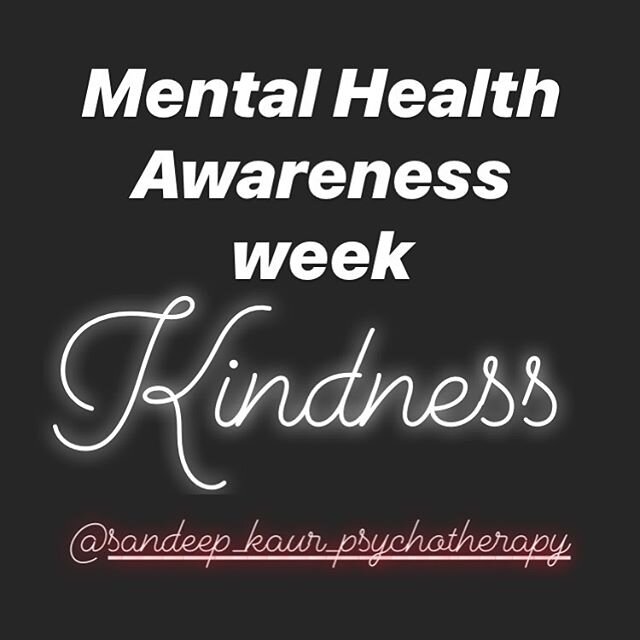 This week it&rsquo;s Mental Health Awareness Week: 
The focus on kindness is a response to the coronavirus outbreak, which is having a big impact on people's mental health.

Kindness is; 
1) Good for your heart -Committing acts of kindness produces a
