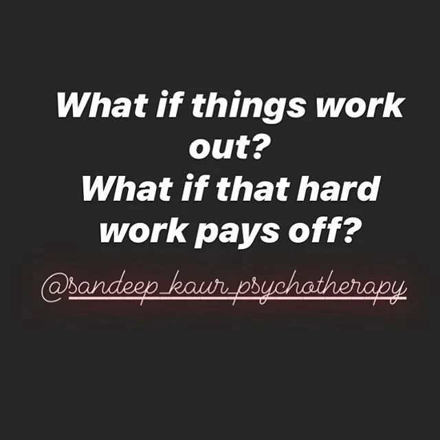 Rather than focusing on the negative things that MAY occur - how about focusing on the positive things that MAY occur and see how that impacts your worry...worry can leave you feeling the future is doom and gloom as all that is usually focused on is 