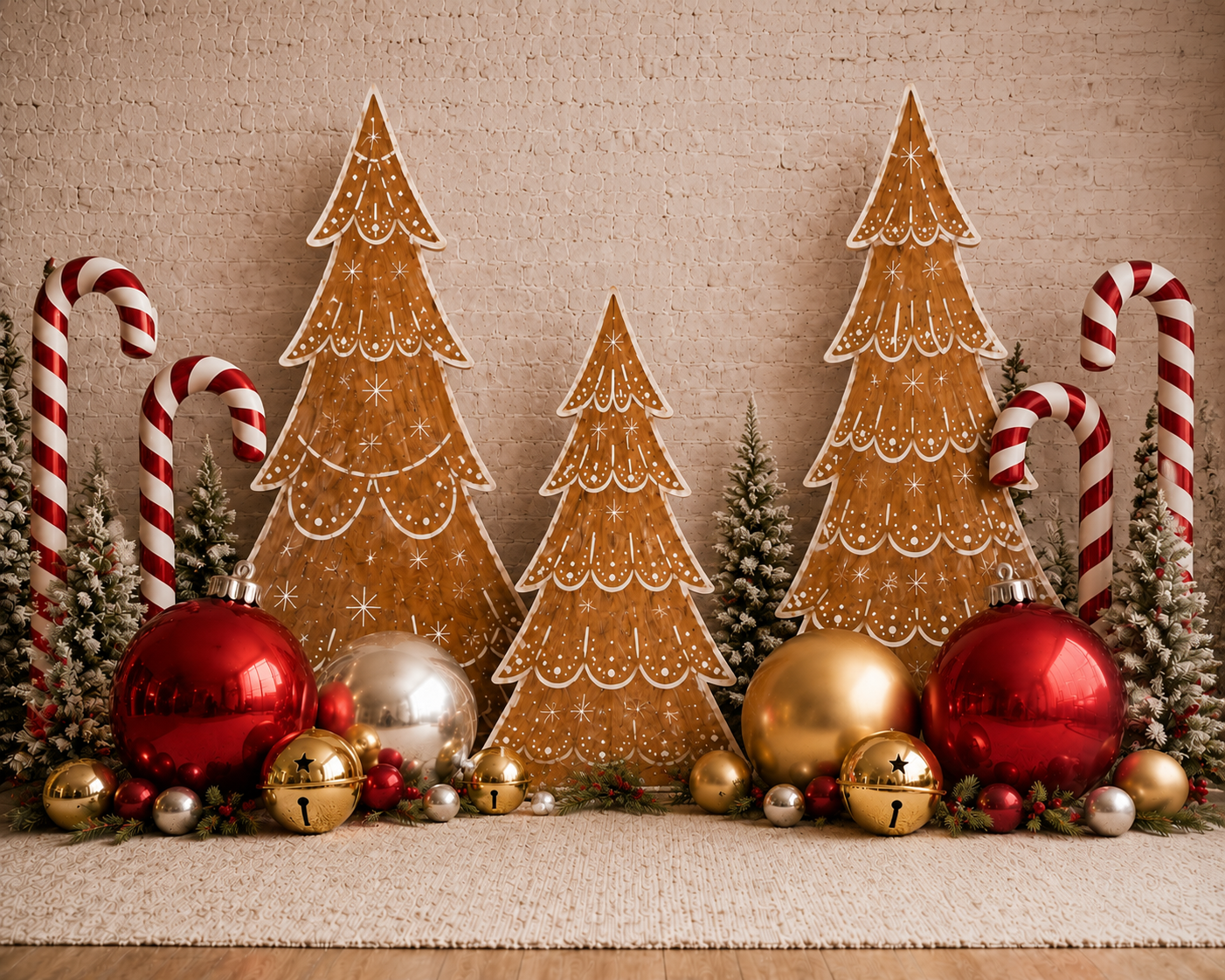 holiday photoshoot, Santa Claus mini session