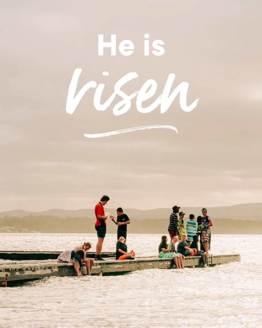 Death has been defeated. Christ has risen!

Now if we died with Christ, we believe that we will also live with him. For we know that since Christ was raised from the dead, he cannot die again; death no longer has mastery over him. The death he died, 