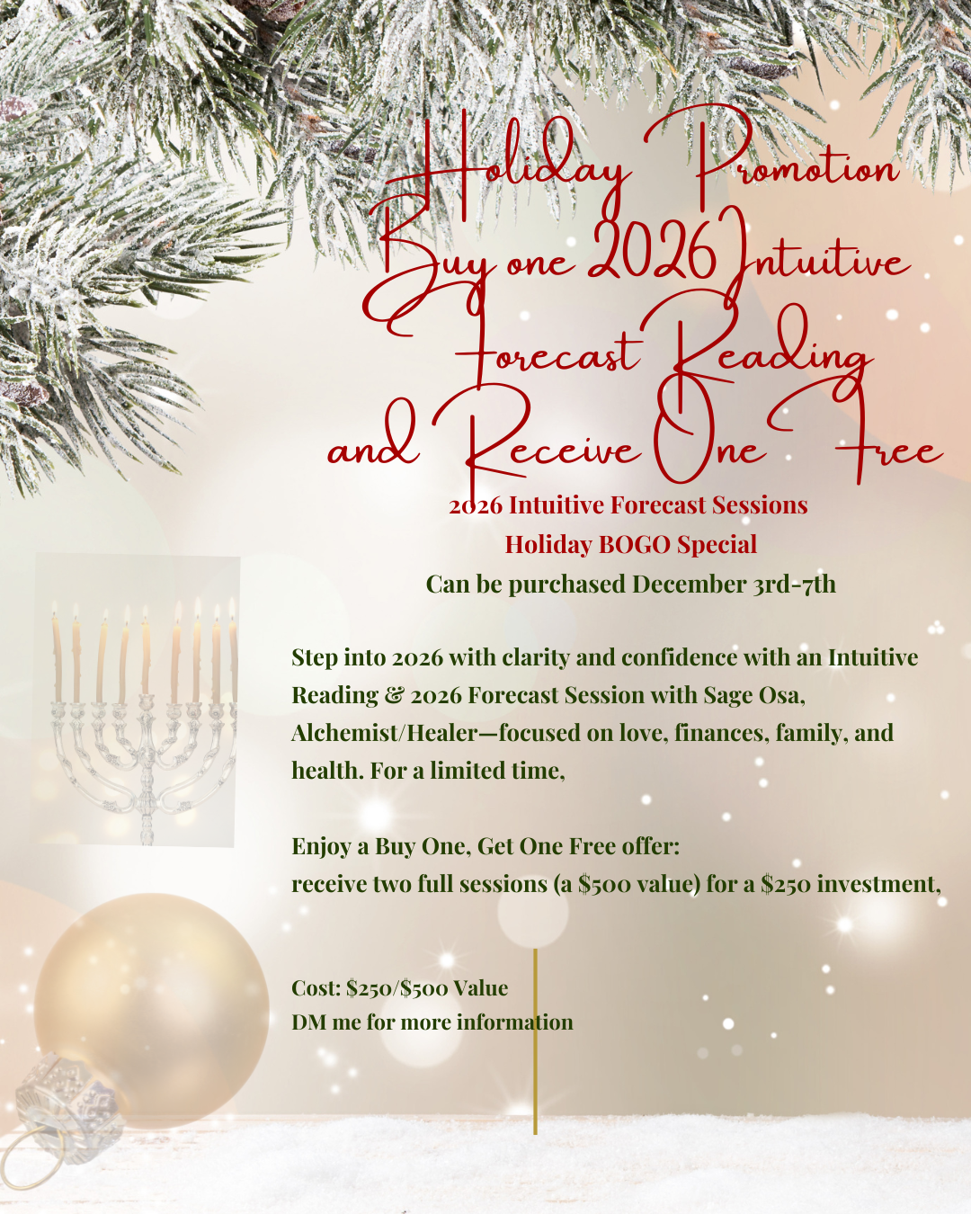 Holiday Promotion Buy one Intuitive Reading and Receive One Free.png