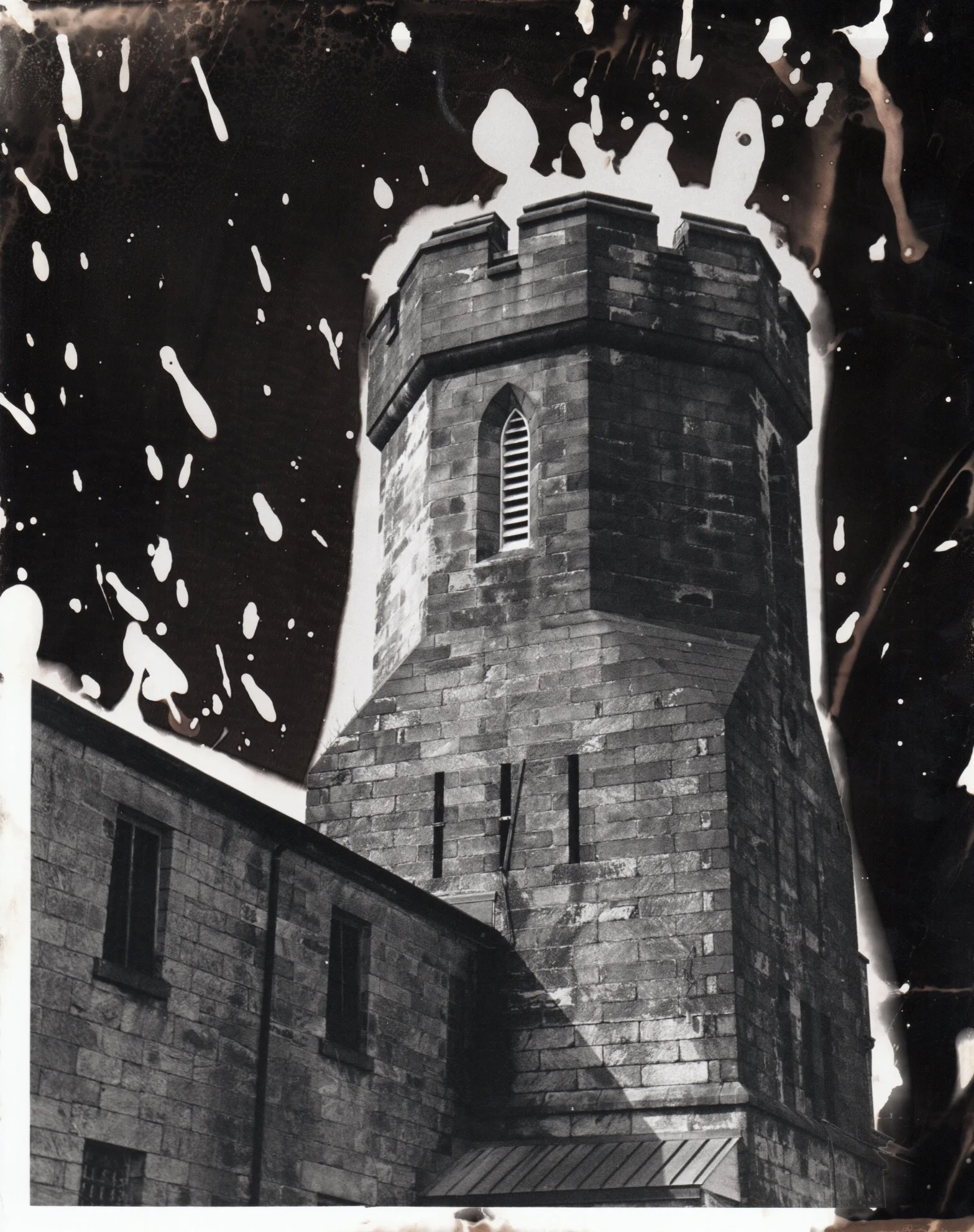  Philadelphia, Pennsylvania  April 2019  Shot on Ilford HP5 Plus ISO 400  Manipulated with Selective Fixer Technique 