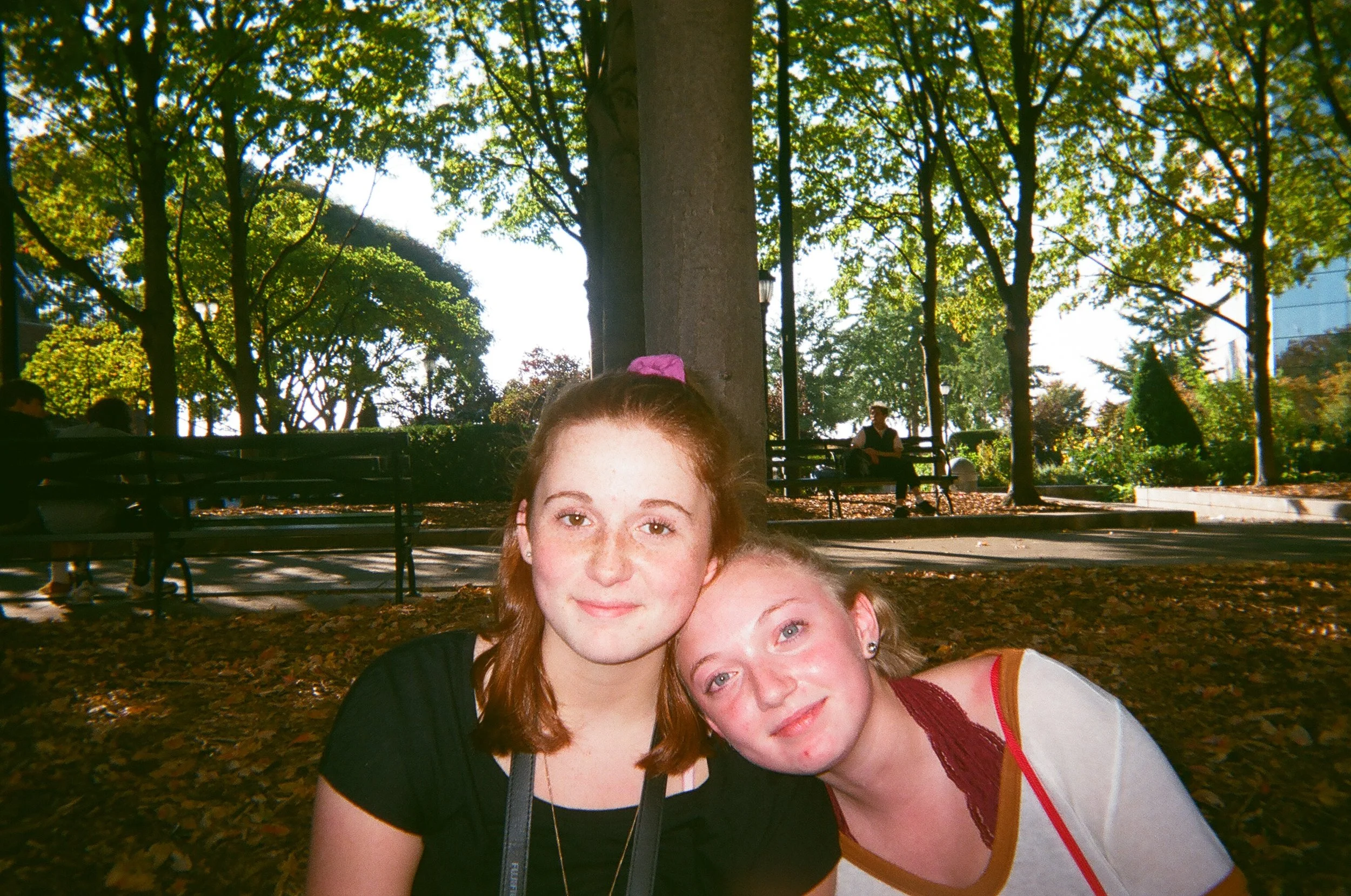  Emma Bekes and Marisa Romano  October 2016  Shot on FujiColor QuickSnap Superia 