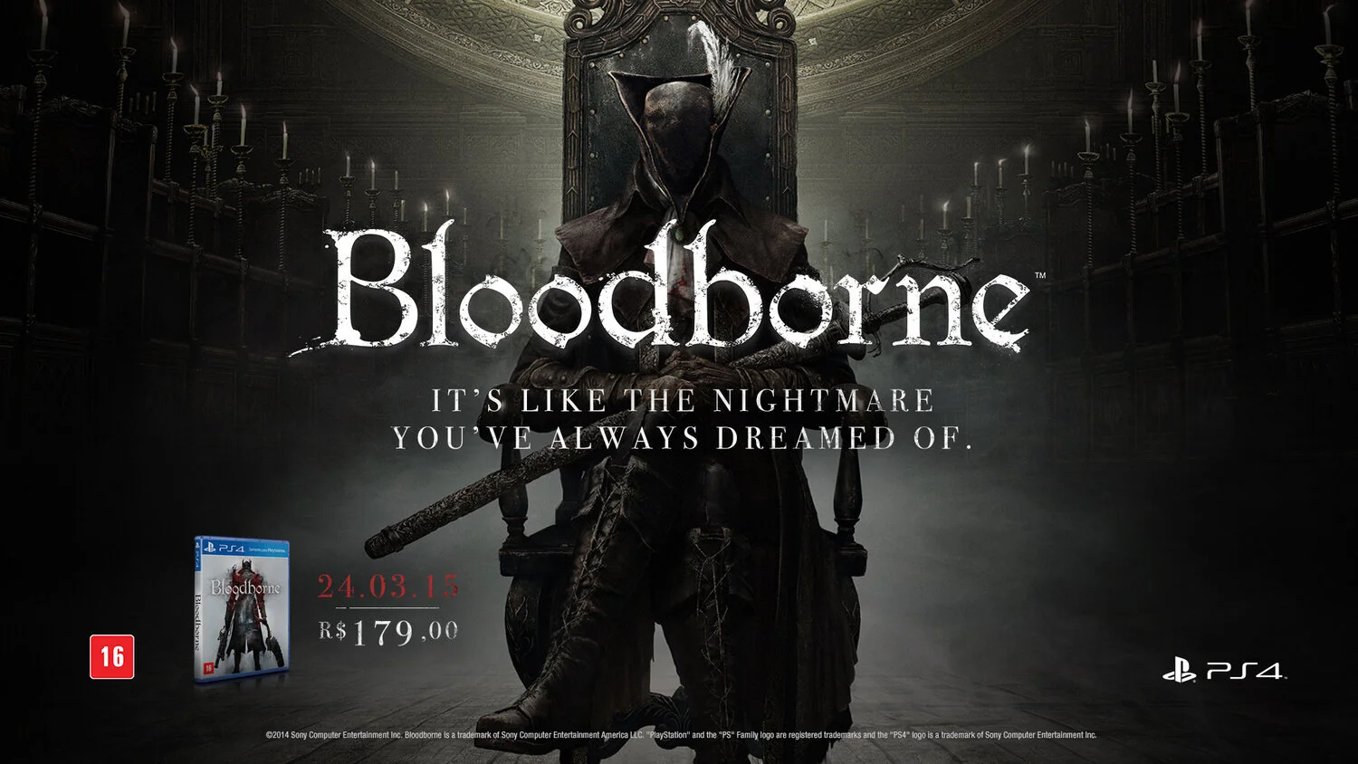 For this execution, we focused on how much of a nightmare the game is. The game’s developer (FromSoftware) is notorious for making games that are fantastical and terrifying, with creature designs worthy of an Oscar.