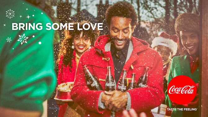Coca-Cola during the Christmas season is all about sharing it with the family. It’s about bringing home that love.