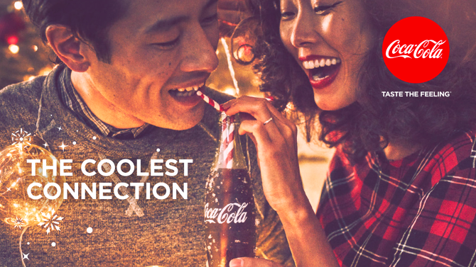 Tender moments like this were shown throughout the global campaign, with top-notch photography and talent.