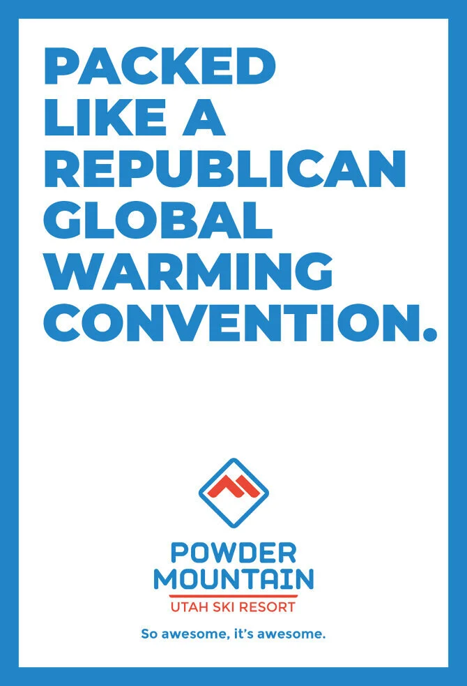 Global warming is a very serious issue. Sometimes the only way to get people to listen is with some very sarcastic humor.