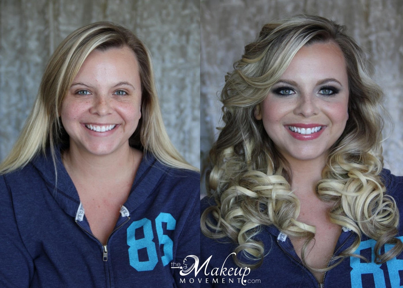 Makeup and Hair by Annie large loose curls blue eyes.jpg