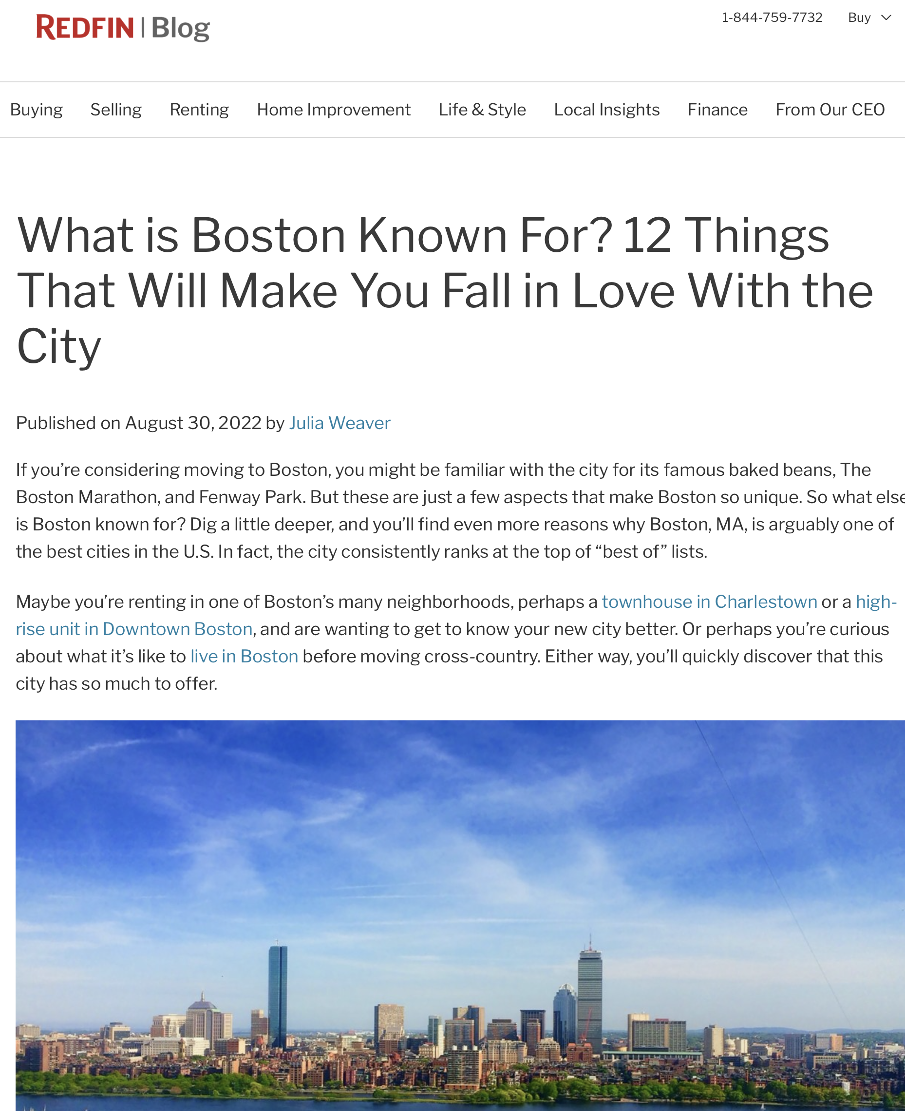 What is Boston Known For? 12 Things That Will Make You Fall in Love With the City