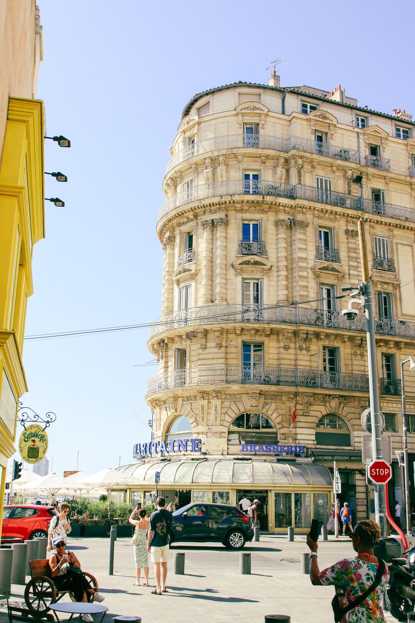 Jessica Morrobel visiting Cannes, France