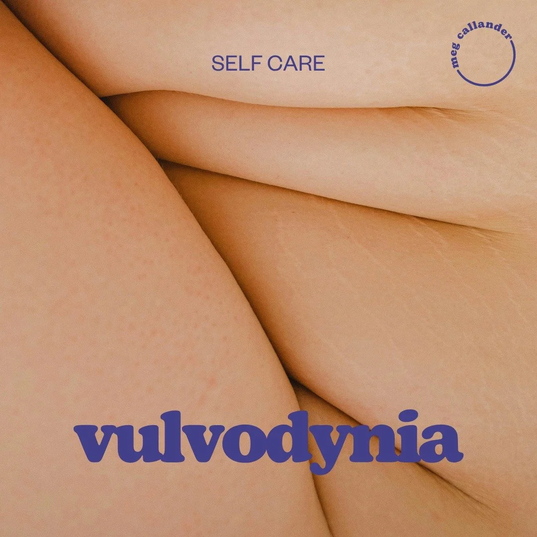 Today we are talking self care for vulvodynia!

Photo Credit: Anna Shvets 

Image Description

Image 1: A close-up photograph of a person's stomach. In navy text, the heading reads, 'self care vulvodynia'.