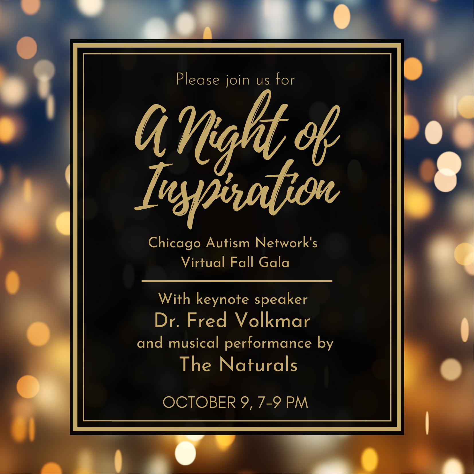A Night of Inspiration with Dr. Fred Volkmar