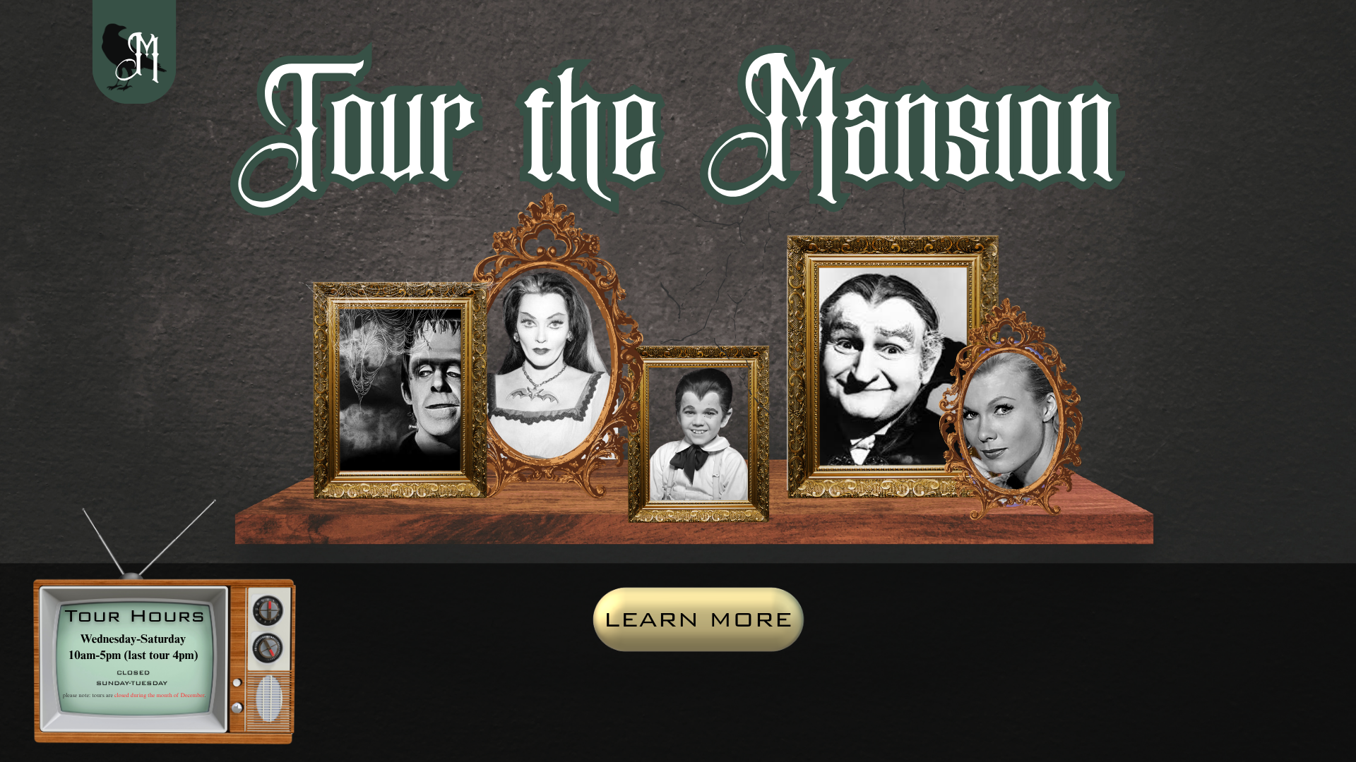 munster mansion book a tour