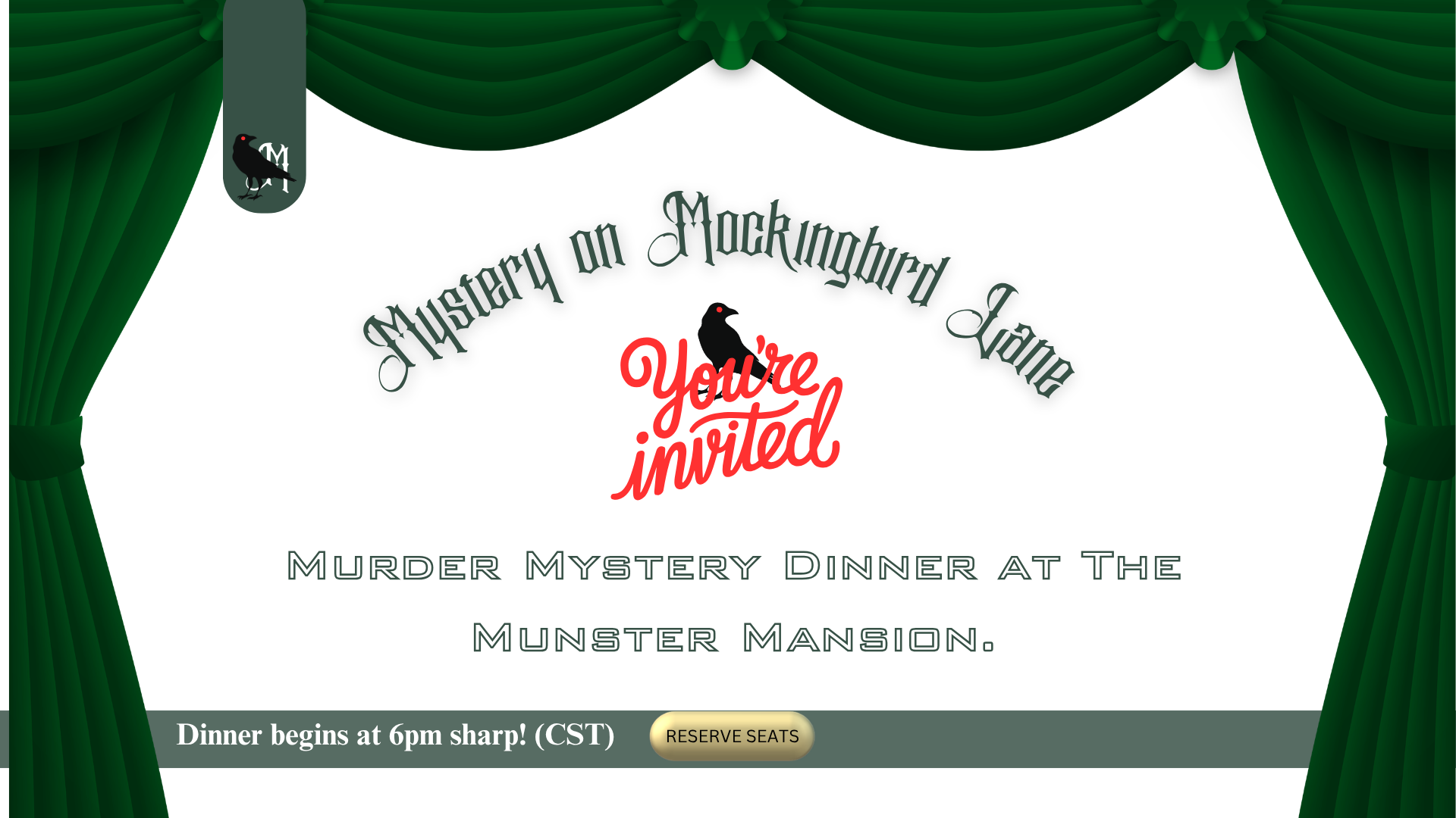 book murder mystery dinner munster mansion