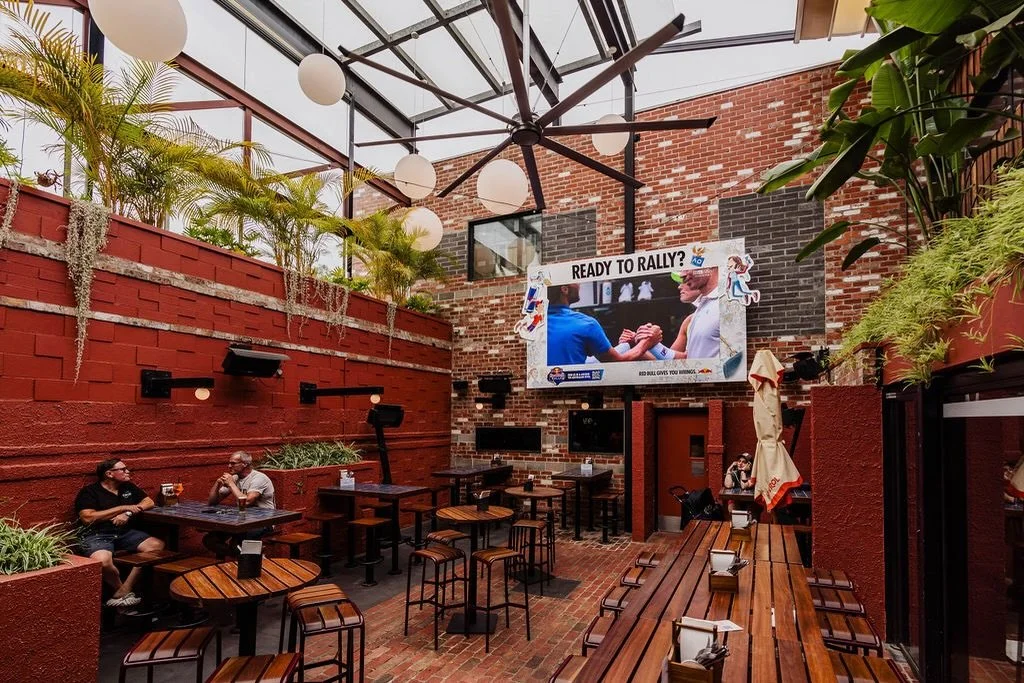 Fend off those Sunday scaries with a Saxon sesh! Our all-weather courtyard&rsquo;s perfect for kicking back.

Grab a plate of our Sunday roast, pair it with a Happy Hour pour - including $10 glasses of ros&eacute; and Prosecco, $12 pints of Carlton D