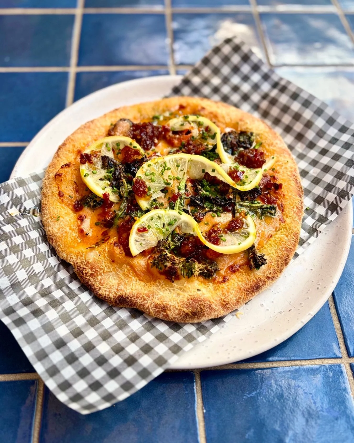 New on our Snack &amp; Share menu for winter: Mussels Thermidor.

Poached mussels and charred cime di rapa are nestled on fluffy bread spread with Thermidor sauce and finished with preserved lemon and chilli oil.

It&rsquo;s the perfect way to start 