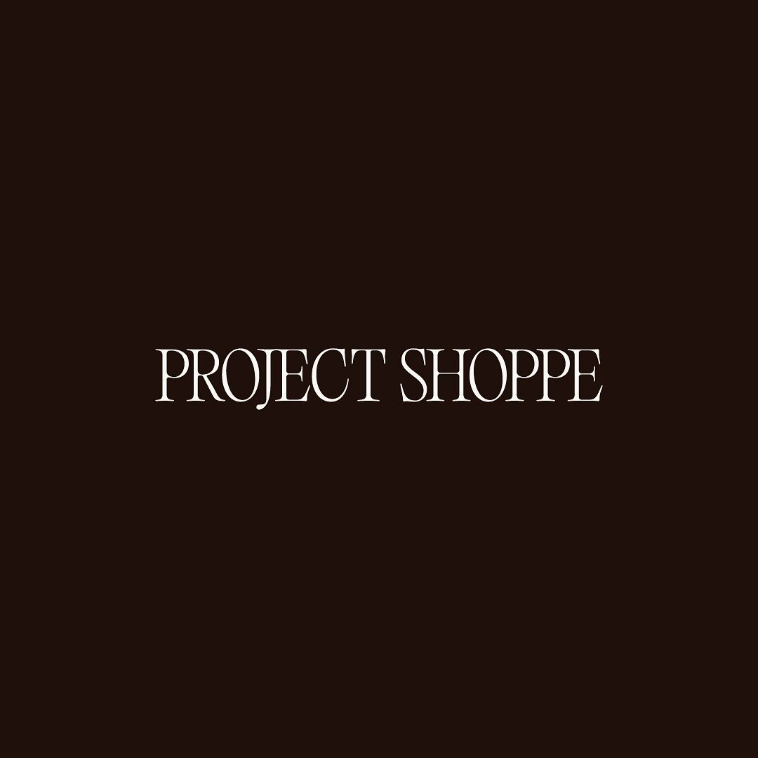1/3 &mdash; Thrilled to share our latest branding and web project for @projectshoppe_ 
Created by long time collaborator and dear friend @romybesnard , Project Shoppe is a hospitality consultancy helping businesses improve efficiencies, attract custo