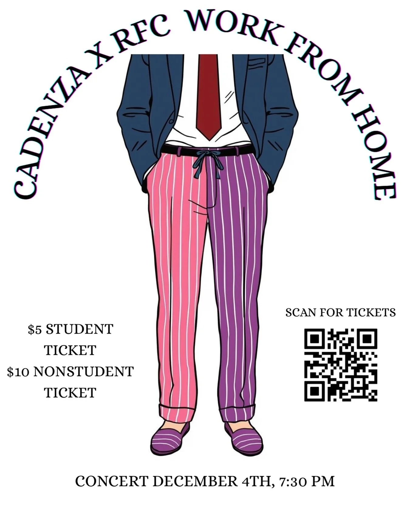 CADENZA X RFC WORK FROM HOME CONCERT THIS THURSDAY DECEMBER 4TH 7:30 PM. BUY TICKETS. GREAT MUSIC GREAT VIBES.