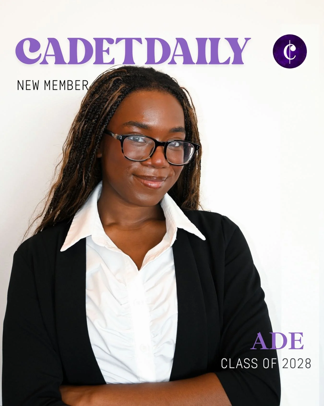 🥁🥁🥁LAST BUT NOT LEAST! From Baton Rouge, Louisiana, Ade joins us as one of our gorgeous Altos (A2) and a proud member of the Class of 2028 🎶✨
Her current rotation? Caught Up by FLO, and she&rsquo;s a BTS girlie 💿💜 #taste
This year, Ade is excit