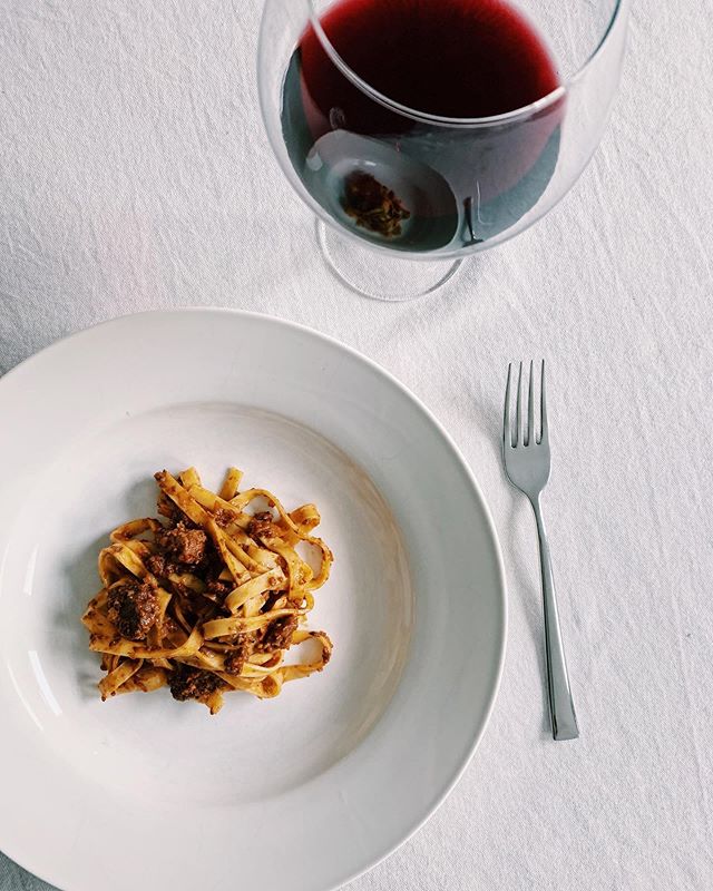 PASTA RAG&Ugrave; 🍷 8 hour slow cooked - out of beef, pork and calf sausages 🍴