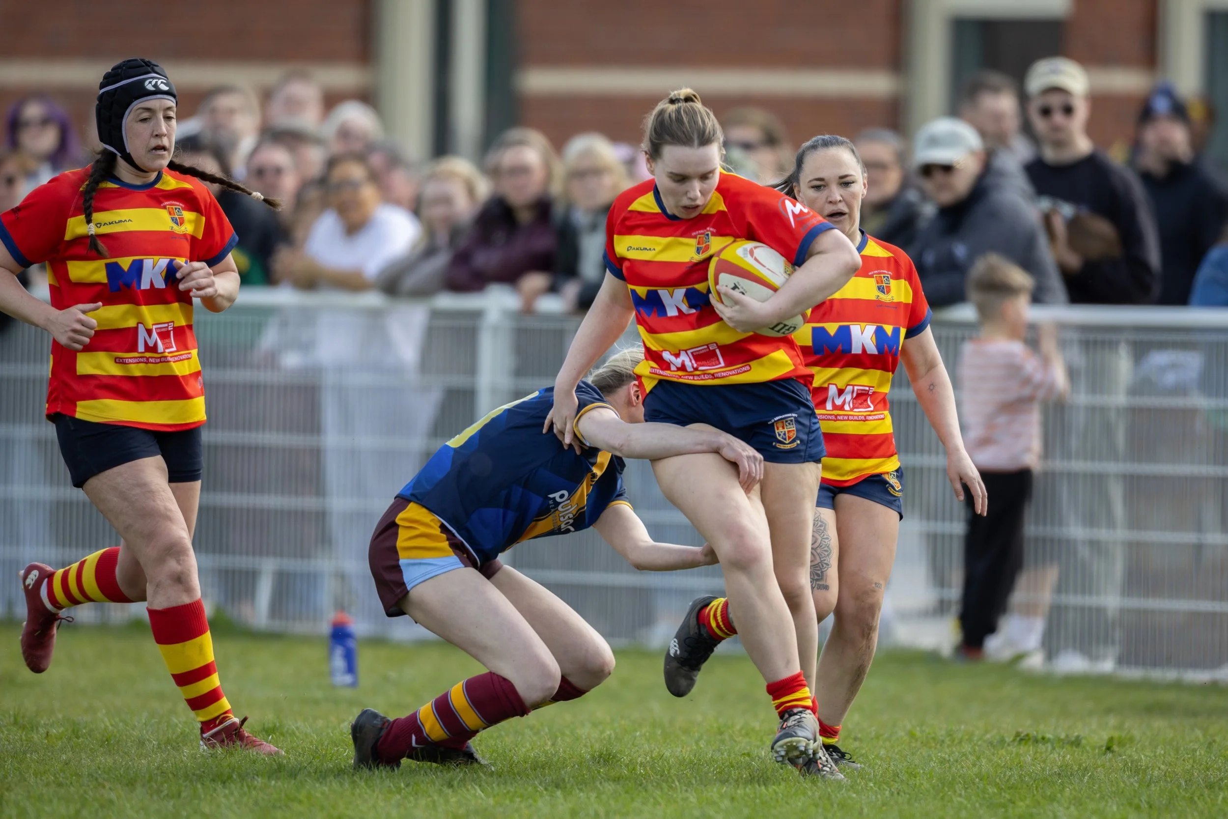 Ladies Rugby Action